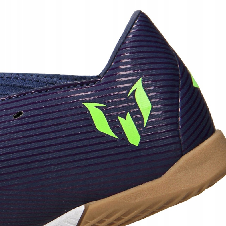 Zapatillas Adidas Nemeziz Messi 19.3 In Jr EF1815 azul azul 3