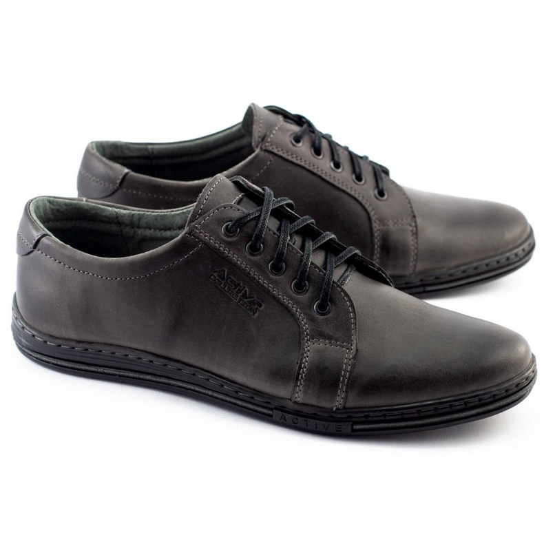 Polbut Zapatos de hombre 320 gris 1 Polbut Zapatos de hombre 320 gris 1