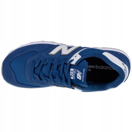 New Balance M ML574ET2 blanco azul 2 New Balance M ML574ET2 blanco azul 2
