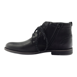 Riko zapatos de hombre botas botines 791 negro 2 Riko zapatos de hombre botas botines 791 negro 2