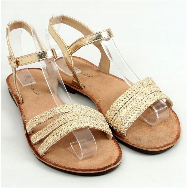 Sandalias mujer oro N-70 Gold dorado 1 Sandalias mujer oro N-70 Gold dorado 1