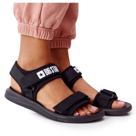 Sandalias deportivas de mujer Big Star HH274A024 Negro 14