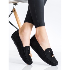 SHELOVET Mocasines casuales negro 3