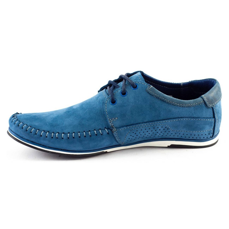 KOMODO Zapatos Mocasines de hombre 875 azul 1