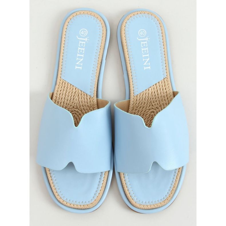 Pantuflas azul mujer azul 395 Azul 1 Pantuflas azul mujer azul 395 Azul 1