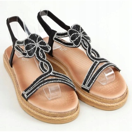 Sandalias de mujer negras JN11-34 Negras negro 1