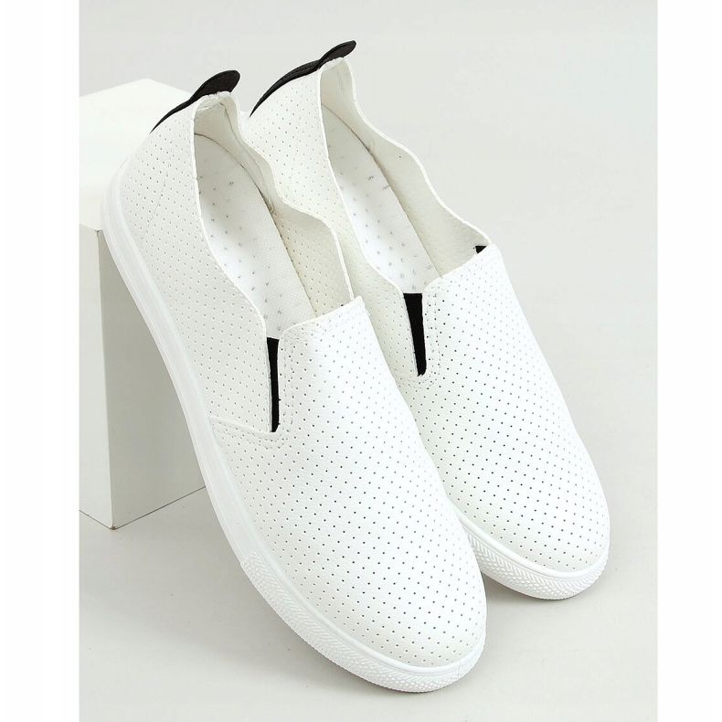 Zapatillas slip-on blanco LA45 Negro 1