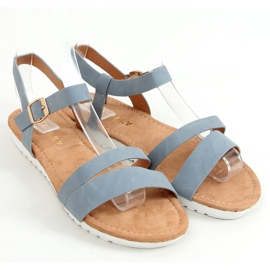 Sandalias mujer azul X570 Denim Blue 1