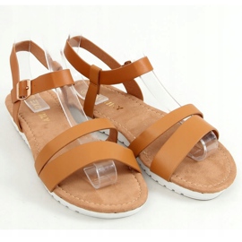 Camel X570 Sandalias de mujer Camel marrón 1