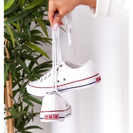 Zapatillas de Mujer Big Star Rubber Toe Blancas DD274336 blanco 6