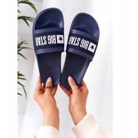 Pantuflas Mujer Big Star HH274A015 Azul Marino 2