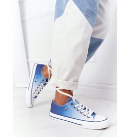 Zapatillas de Mujer Big Star HH274129 Ombre Azul Marino blanco 7