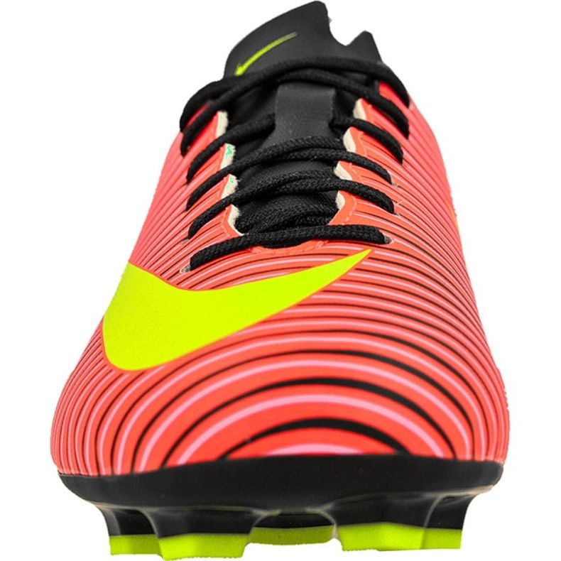 Zapatillas de fútbol Nike Mercurial Vapor Xi Fg Jr 831945-870 multicolor rojo 2