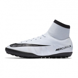 Calzado de fútbol Nike MercurialX Victory Vi blanco negro blanco 3
