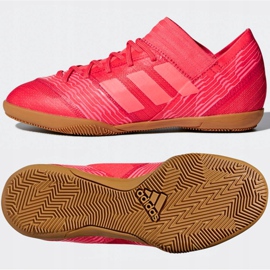 Zapatos de interior adidas Nemeziz Tango 17.3 In Jr CP9183 rojo rojo 2