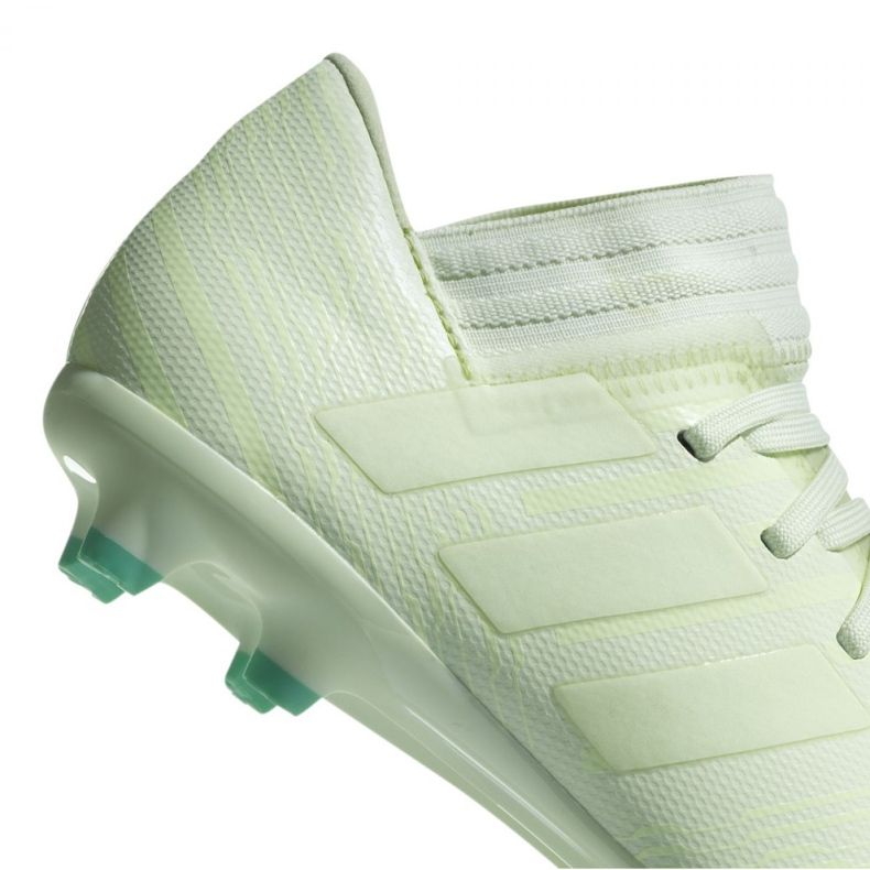 Botas de fútbol adidas Nemeziz 17.3 Fg Jr CP9167 verde verde 2