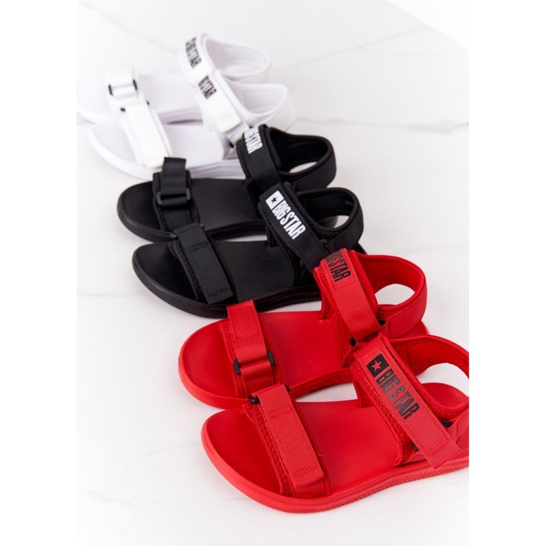 Sandalias deportivas de mujer Big Star HH274A027 Rojo 1