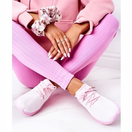 PS1 Zapatos deportivos para mujer Slip-on Light Pink Run Away rosado 3