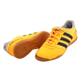 Zapatillas de fútbol adidas Super Sala In M FX6757 naranjas y tintos 2