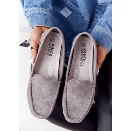 PH1 Mocasines Mujer Ante Gris San Marino 5