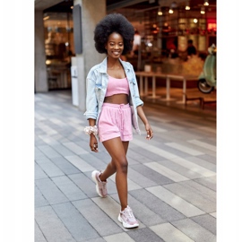 Zapatos Deportivos Mujer Memory Foam Big Star HH274258 Violeta púrpura rosa 1