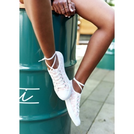 PS1 Zapatillas Logged para mujer Blanco-Rosa Day Off rosado 10