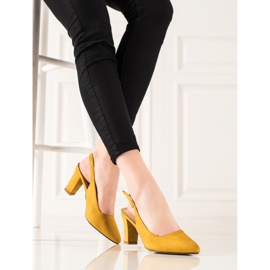 Goodin Bombas casuales amarillo 3
