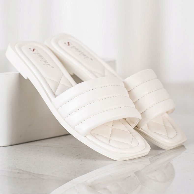 Seastar Zapatillas casuales cómodas blanco 2 Seastar Zapatillas casuales cómodas blanco 2