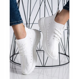 SHELOVET Zapatillas Textiles Blancas blanco 1