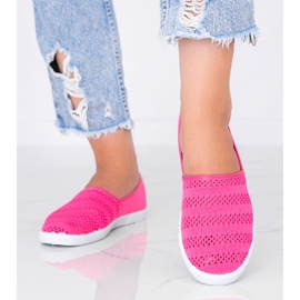 Zapatos deportivos lexi rosa neón de mujer rosado 1