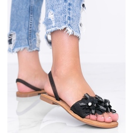 Sandalias negras con chanclas de Tristan negro 2