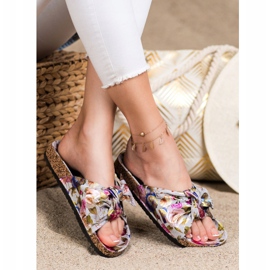 Bona Zapatillas con estampado floral multicolor 3