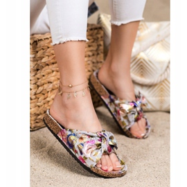 Bona Zapatillas con estampado floral multicolor 1