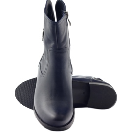 Botas de invierno mujer Arka 2844 azul marino 3