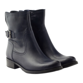 Botas de invierno mujer Arka 2844 azul marino 4
