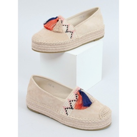 Alpargatas con flecos beige 1735 Beige 1