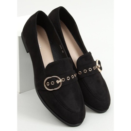 Black Mocasines negros de mujer GQ05 Black 3