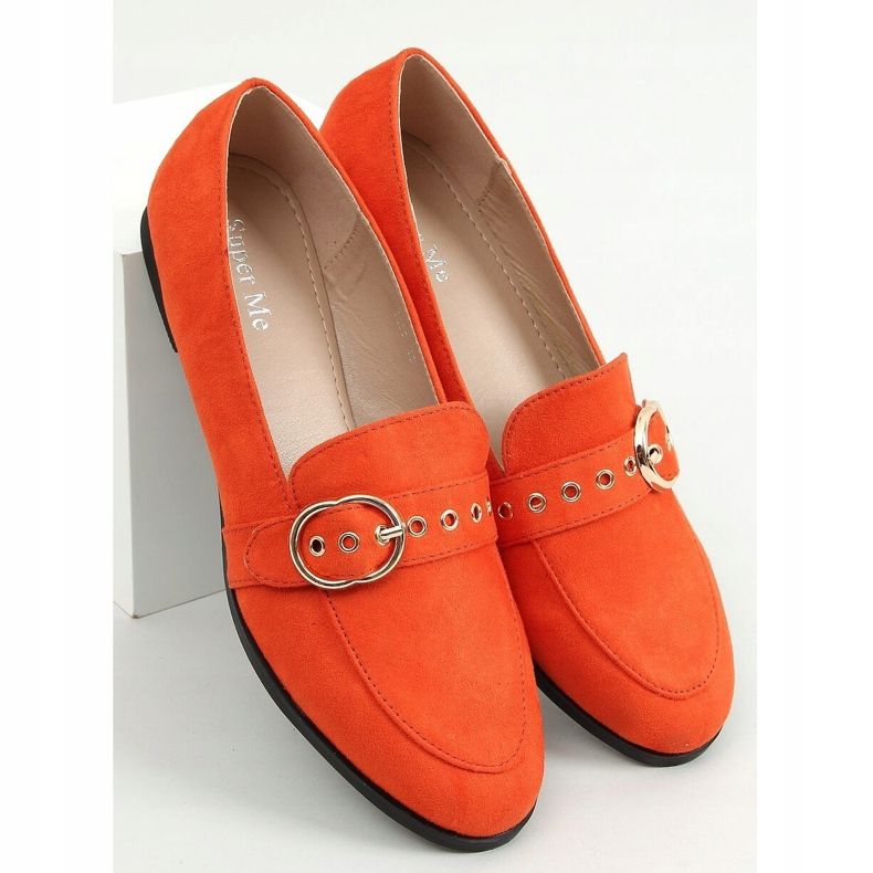 Mocasines de mujer naranja GQ05 Orange 1