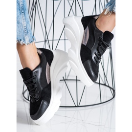 Seastar Zapatillas negras en la plataforma negro 2