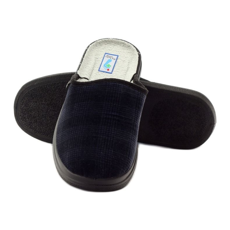 Befado zapatos de salud para hombre zapatillas 125M010 zapatillas azul marino 4