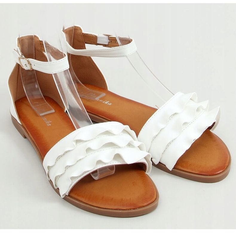 Sandalias de mujer blancas S060195 Blanco 1