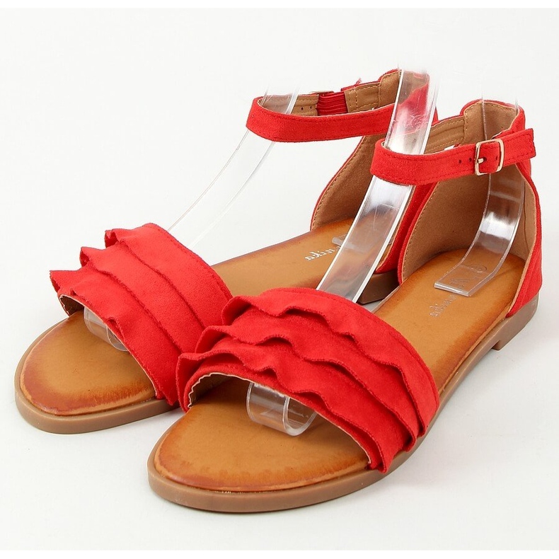 Sandalias rojas de mujer S060195 Rojo 1