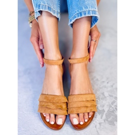 Sandalias camel S060195 Camel marrón 2