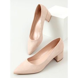 Zapatos de tacón beige LL81 Beige 1