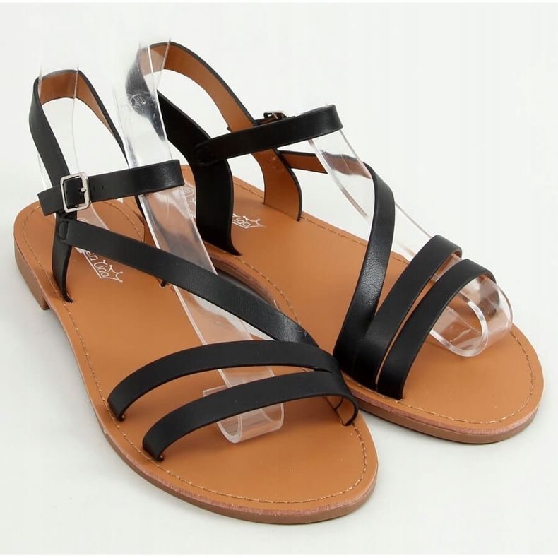 Sandalias de mujer negras BH1651-SD Negra negro 1