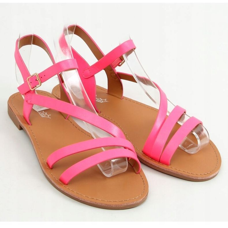 Sandalias mujer fucsia BH1651-SD Fucsia rosa 1