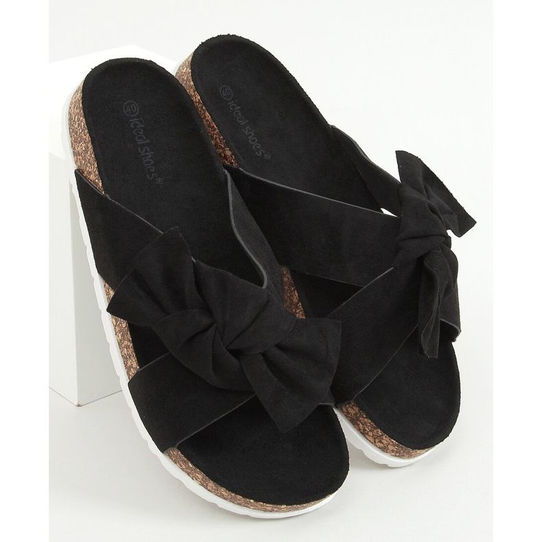 Zapatilla corcho negro 7853 Negro 1