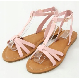 Sandalias de mujer rosa Z5713 Rosa 1