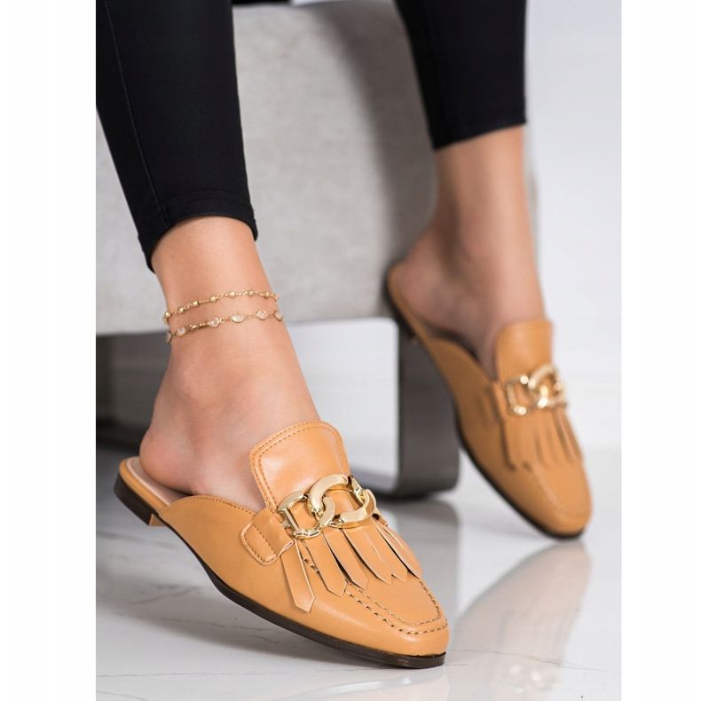 Seastar Zapatillas con estilo con adorno marrón 1 Seastar Zapatillas con estilo con adorno marrón 1