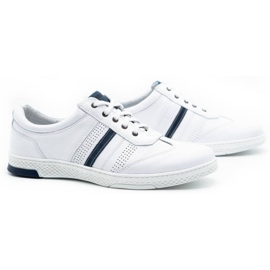 Joker Zapato casual piel hombre 521/2 blanco 3